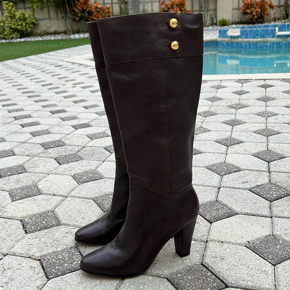 Kate Spade ♠️ Brown Leather Boots